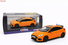 Corgi Vanguards 1:43 Ford Focus RS Orange Diecast Model