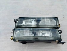 Nissan SILVIA S13 240SX OEM Square Headlights Lens Set Car Parts from Japan