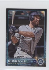 2015 Topps Mini Black 8/10 Dustin Ackley #189 9u7