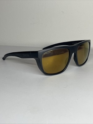 Smith Optics Barra Chromapop Polarized Sunglasses Men s Matte Black Amber Chrome