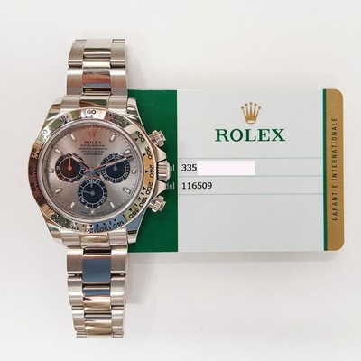 2019 Rolex Cosmograph Daytona, 116509, 40mm, White Gold, Steel & Black Dial, ...