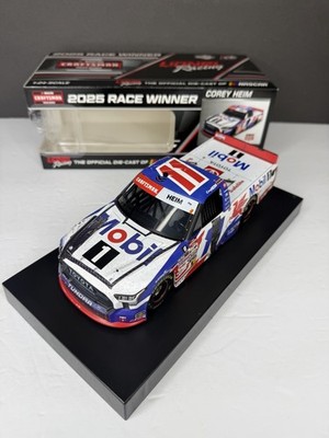 Corey Heim 2025 Mobil 1 Lionel #11 Charlotte Roval Raced Win Toyota Tundra 1/24