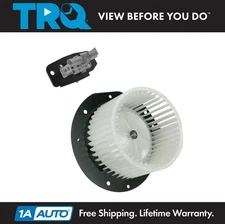A/C AC Heater Blower Motor w/ Fan Cage & Resistor Kit for Ford Full-size Truck