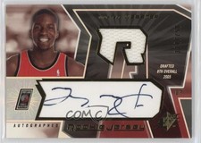 2005-06 SPx Auto Rookie Jersey 314/750 Martell Webster #147 Auto 1e2l