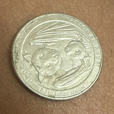 2020-P America the Beautiful 25C American Samoa NP Quarter Copper-Nickel Biz