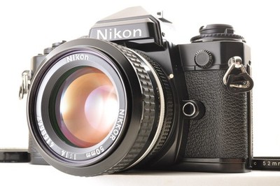 ニコン FE Ai50F1.4 Nikon FE Black 35mm SLR Film Camera /Ai 50mm f1.4 MF Lens *Near
