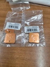 CH Hanson 43029 - Tag-1-1/4" Square Anodized Aluminum Orange 10pk