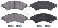 A.B.S. Bremsbelagsatz Scheibenbremse 37973 FüR Ranger Ford Tke Vw Amarok T1A T1B