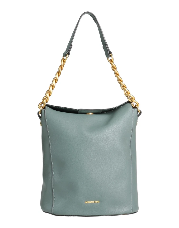 UVP204€ GATTINONI ROMA Bucket Bag PU Leder abnehmbarer Riemen Magnetverschluss - Bild 2 von 4