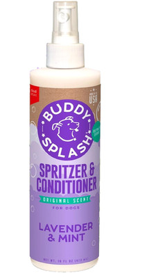 Buddy Splash Spritzer & Conditioner for Dogs (Lavender Mint) - 16 fl oz