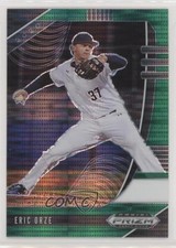 2020 Panini Prizm Draft Picks Green Pulsar Prizm Eric Orze #PDP150 1s8
