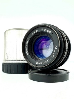 Pentacon Auto MC 50mm f/1.8 M42 Fast Lens DDR Zenit Praktica