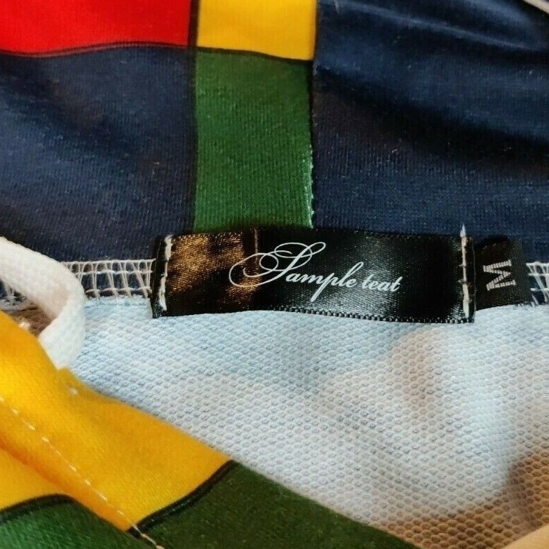 Sample Teat Mens Patchwork Colorblock Hoodie I'M … - image 3