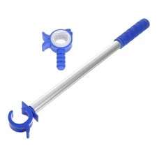 Window Opener Hook Pole 18.24 Inch Pull Rod for Skylights Blinds Curtains Awning