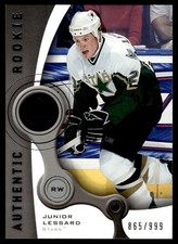 2005-06 SP Game Used Junior Lessard Rookie 865/999 Dallas Stars #177