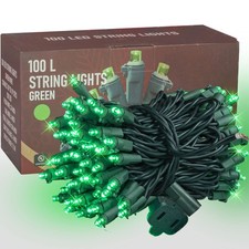 St. Patrick's Day String Lights, 100LED 33FT Waterproof Connectable String Light