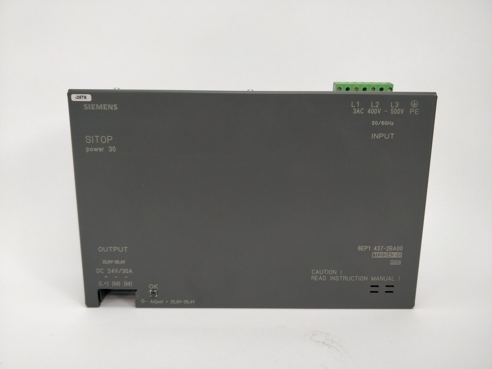 Siemens 6EP1437-2BA00 SITOP Power 30 A E05