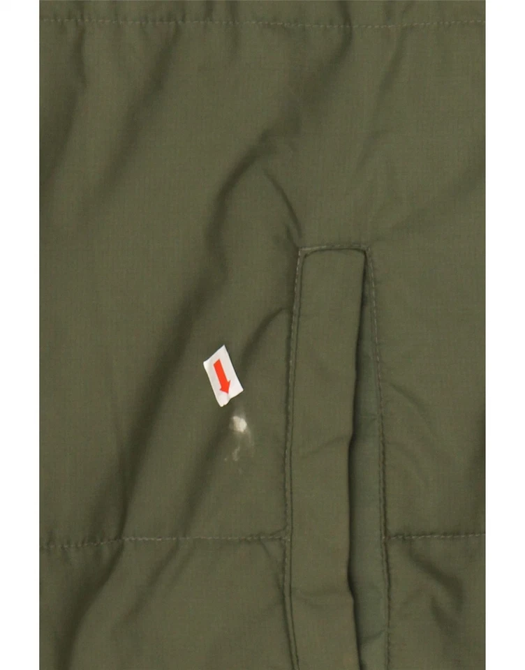 BEN SHERMAN Mens Padded Jacket UK 40 Large Khaki Polyester NQ01 - Image 3 of 4