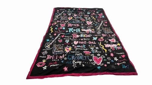 Rare Circo Target ”I LOVE BOYS” Girls Comforter “86 x 63”