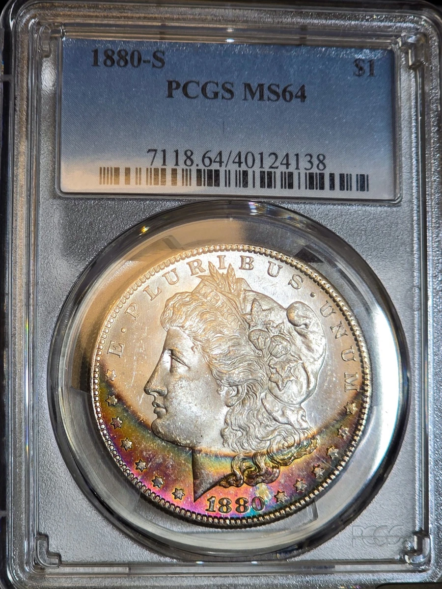 アメリカ 1880 S ドル 銀貨 NGC MS64 モルガンダラー 036 MS 64 Graded 1880 Year Morgan US Dollars (1878-1921) for sale | eBay