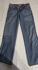 Vintage Jordache Y2K Style Denim Blue Jeans Women's 5/6 Mid-Rise
