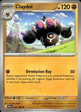 Pokemon Claydol 47/86 Chaos Rising LP Oswaldo KATO