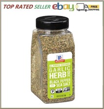 McCormick Garlic Herb and Black Pepper Sea Salt All Purpose Seasoning 13.25 oz