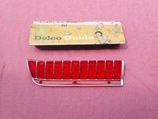 1967 Oldsmobile 88 Delta Delmont Lower Tail Light Lens Lh Nos 5958427