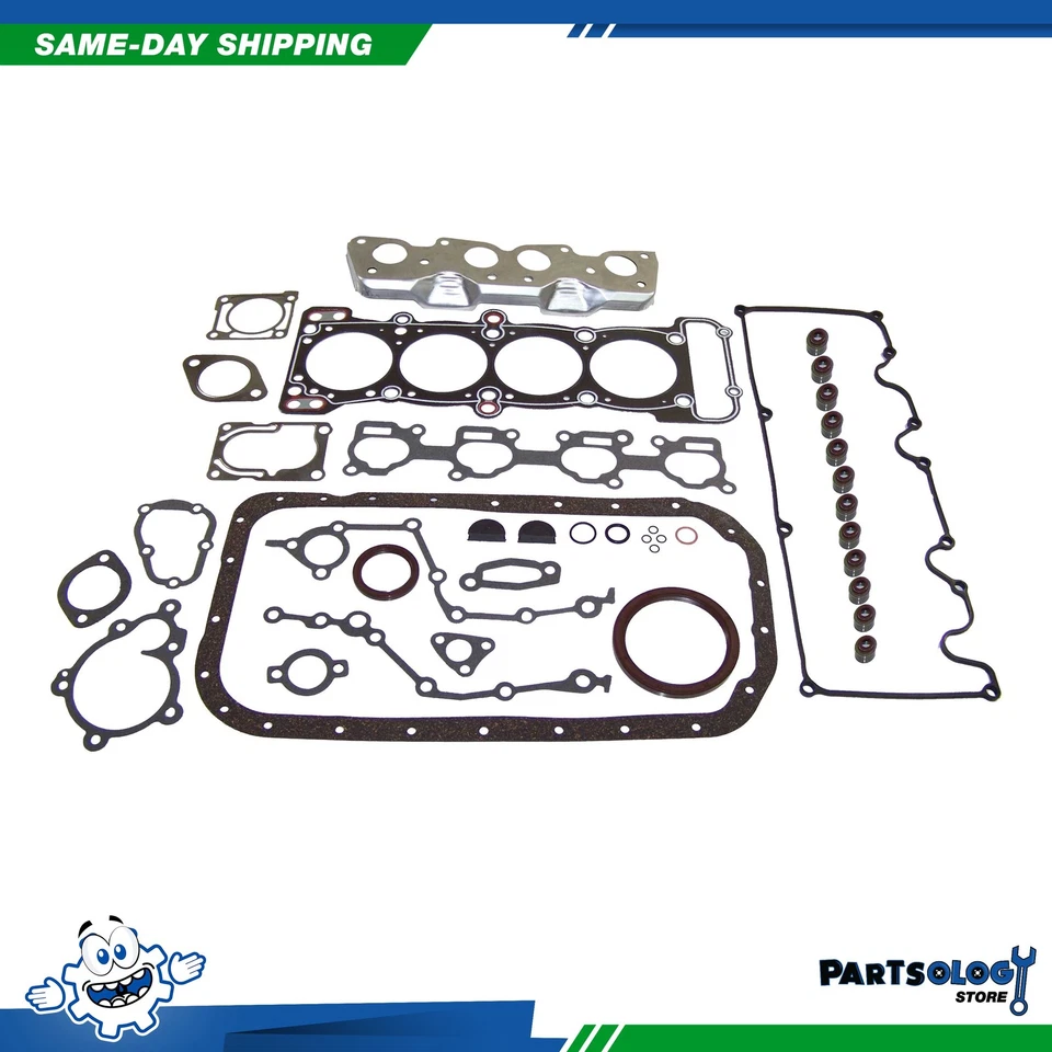 Kit de reconstrucción de motor DNJ EK450 para 89-94 Mazda B2600 MPV 2,6 L4 SOHC 12v Foto 2 de 4