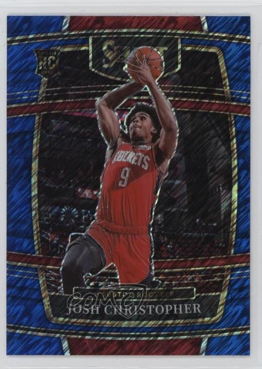 2021 Panini Select Concourse Blue Shimmer Prizm Josh Christopher Rookie RC 15vw
