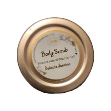 SABON Body Scrub Delicate jasmine  Natural Dead Sea Salt 60g/2.1 oz NEW