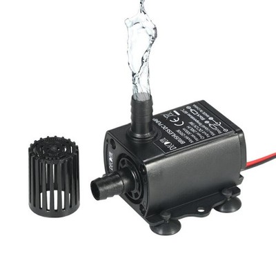 DC12V 5W Solar Powered Water Pump Garden Pool Pond Aquarium Fountain QR50E