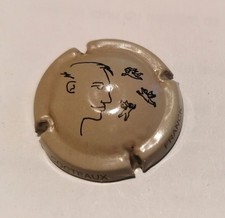 Capsule de vin pétillant Val De Loire Cocteaux Franck taupe clair