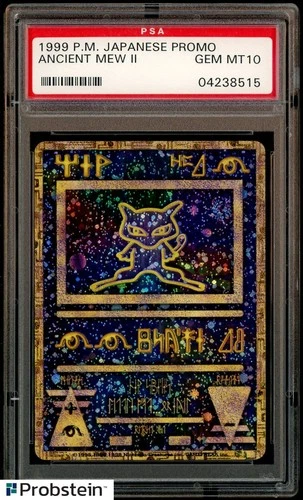 1999 Pokemon Japanese Promo Ancient Mew II Movie Promo PSA 10 GEM MINT