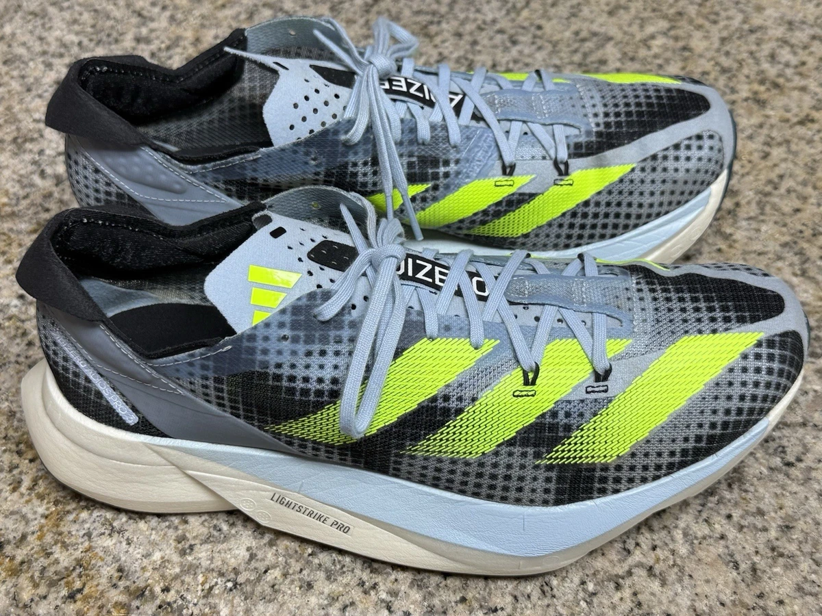 Adidas Adios Pro 3 - Wonder Blue Lucid Lemon (IG3132) Sneakers 6.5 Men 7.5 Women Adizero Adios Pro 3  main image 4