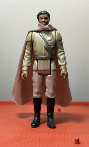 Vintage Star Wars LANDO GENERAL OUTFIT w/Original CAPE 1985 Kenner POTF GREAT!!