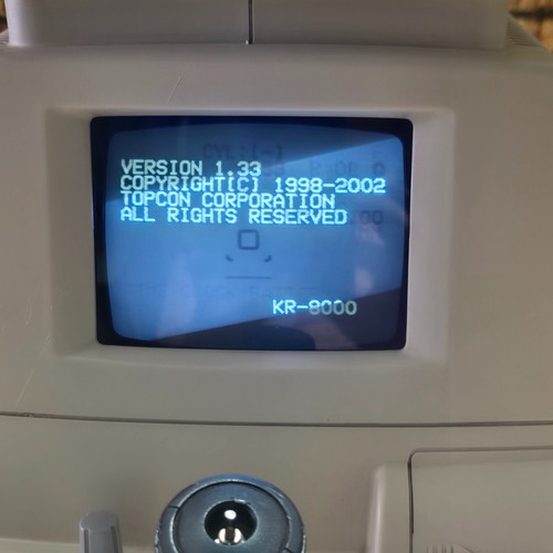 TOPCON KR-8000 Auto Kerato-Refractometer As-Is - Picture 10 of 19