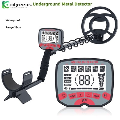 Underground Metal Detector Waterproof Detection Probe Treasure Finder GT770H