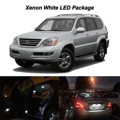 LED Interior Light Kit for 20032009 Lexus GX470 White Map Dome Tag Bulbs 13pcs eBay
