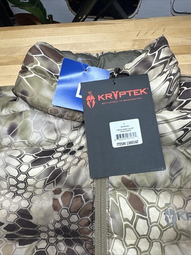 Kryptek Cirius Down Jacket Highlander LARGE NEW - Picture 3 of 11