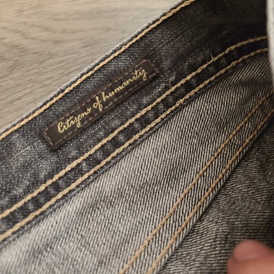 CITIZENS of HUMANITY - 'SID' 604 STRAIGHT Leg BUTTON FLY Blue