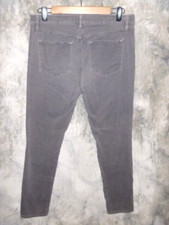 ANN TAYLOR LOFT OUTLET MODERN SKINNY BRUSHED CORDUROY JEANS SIZE 8 .. WOW
