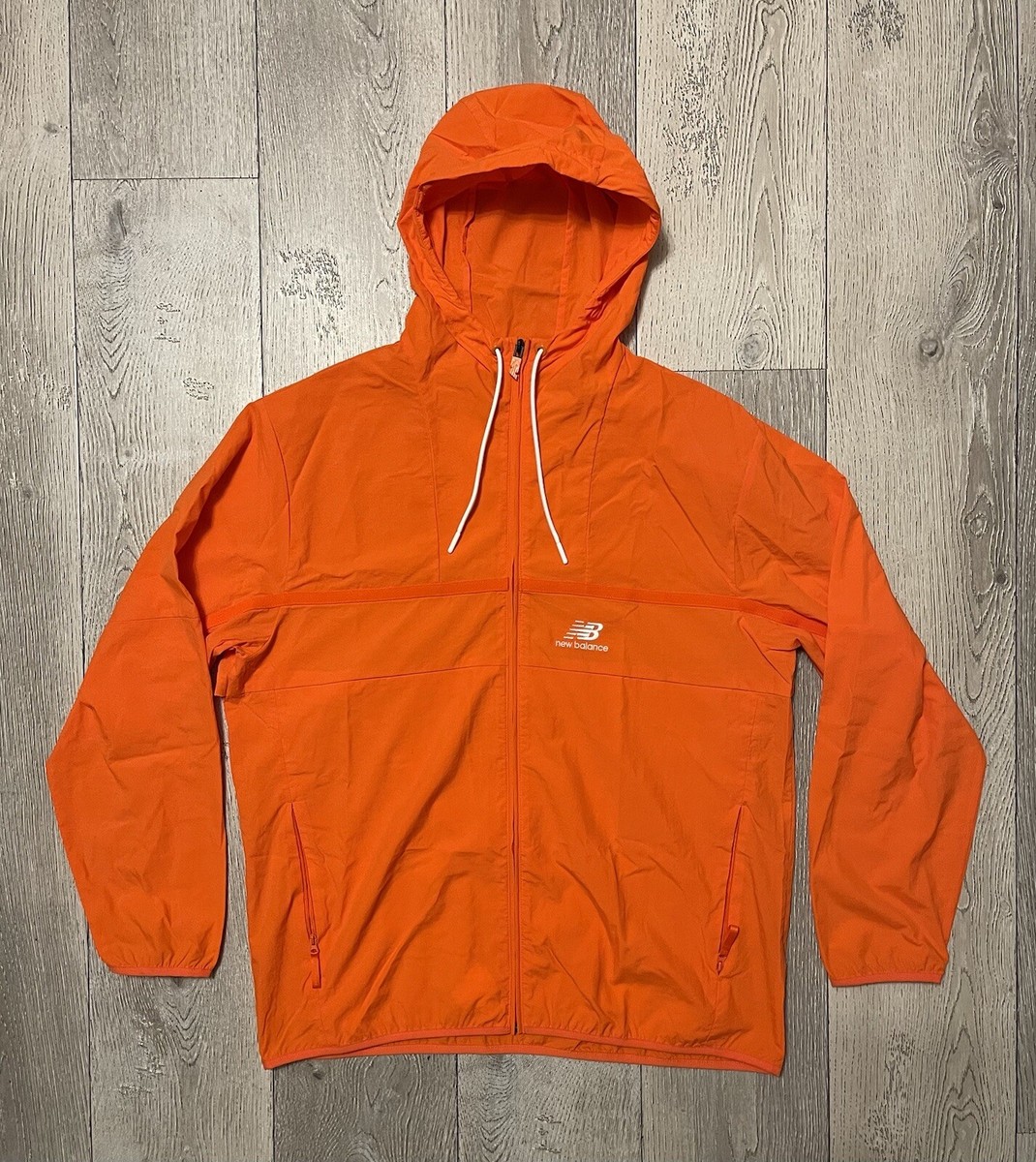 Brand New New Balance Nb Athletics Amplified Running Windbreaker Size Large  | eBay