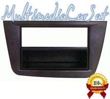 Mascherina Autoradio 1 2 Din Seat Altea fino 2011 Toledo FR da 2005 Nera 3346