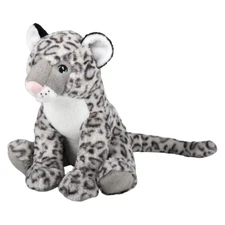 RI One 14" Earth Safe Snow Leopard Stuffed Plush