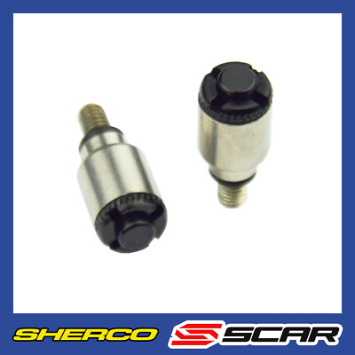 GABEL ENTLÜFTUNGSVENTILE SHERCO SE-R SEF-R SER SEFR 250 300 450 SCHWARZ SCAR
