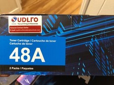 2 Pack CF248A 48A Black Toner Cartridge for HP LaserJet MFP M28a M28w M29a M29w