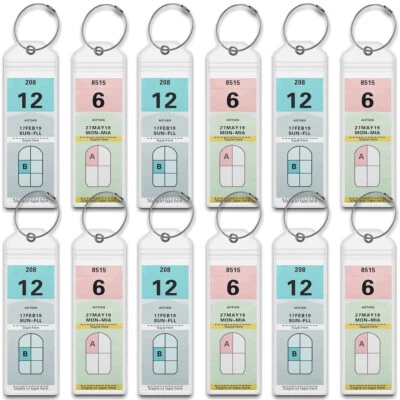 12X! *REUSABLE* Luggage Tag/eTag Holders for Royal Caribbean & Celebrity Cruise