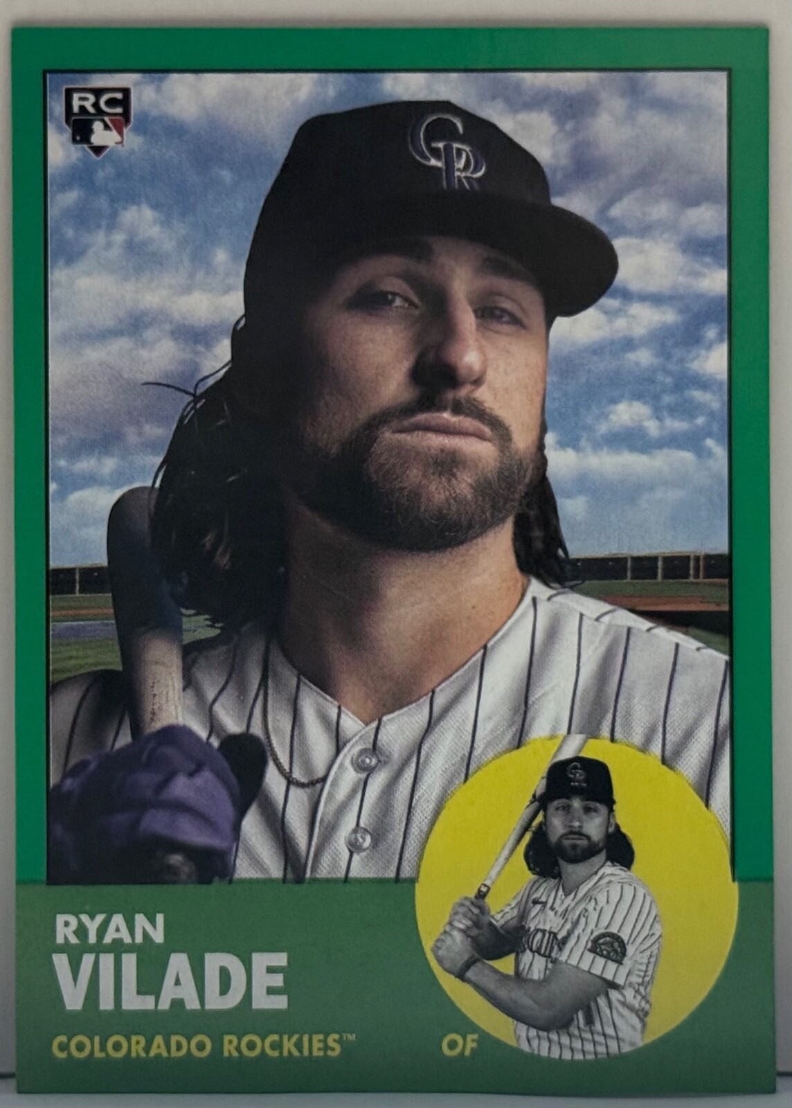 2022 Topps Archives GREEN #20  Ryan Vilade /125  M19