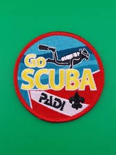 Go Scuba Padi Patch BSA Scouts America NEW